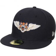 Men's Lakeland Flying Tigers New Era Navy Authentic Home 59FIFTY Fitted Hat