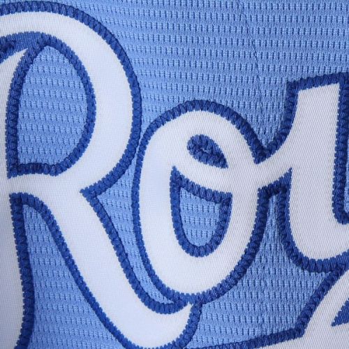  Women's Kansas City Royals Salvador Perez Majestic Light Blue Alternate Cool Base Player Jersey