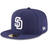 Men's San Diego Padres New Era Navy Authentic Collection On-Field 59FIFTY Fitted Hat