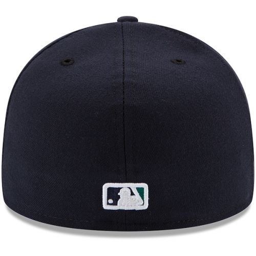 Men's Seattle Mariners New Era Navy Authentic Collection On Field 59FIFTY Fitted Hat