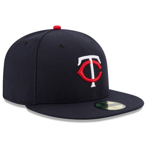  Men's Minnesota Twins New Era Navy Home Authentic Collection On-Field 59FIFTY Fitted Hat