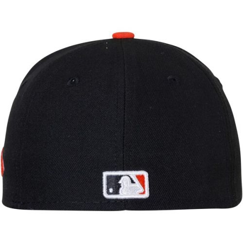  Youth Baltimore Orioles New Era BlackOrange Authentic Collection On-Field Alternate 59FIFTY Fitted Hat