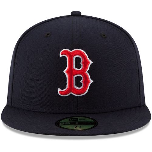  Youth Boston Red Sox New Era Navy Authentic Collection On-Field Game 59FIFTY Fitted Hat