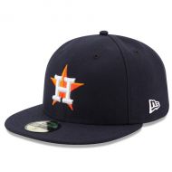 Men's Houston Astros New Era Navy Home Authentic Collection On Field 59FIFTY Performance Fitted Hat