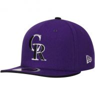 Youth Colorado Rockies New Era Purple Authentic Collection On-Field Alternate 2 59FIFTY Fitted Hat