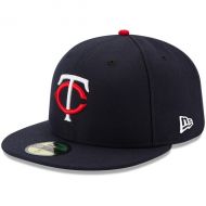 Youth Minnesota Twins New Era Navy Authentic Collection On-Field Home 59FIFTY Fitted Hat