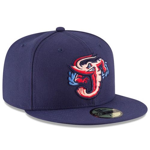  Men's Jacksonville Jumbo Shrimp New Era Royal Home Authentic Collection On-Field 59FIFTY Fitted Hat