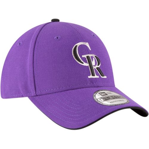  Mens Colorado Rockies New Era Purple Alternate 2 The League 9FORTY Adjustable Hat