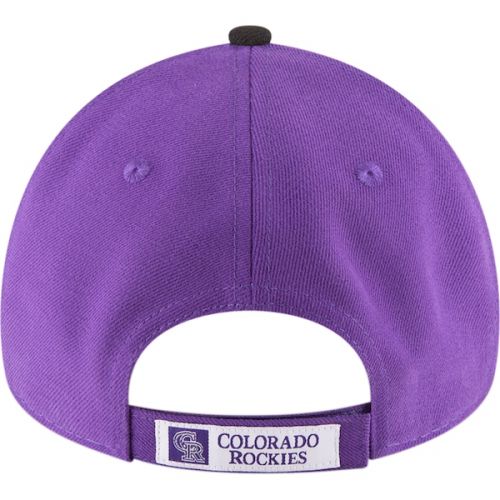  Mens Colorado Rockies New Era Purple Alternate 2 The League 9FORTY Adjustable Hat