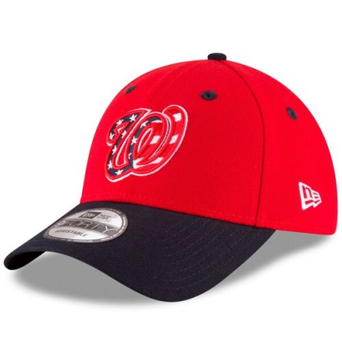  Men's Washington Nationals New Era RedNavy The League Alternate 3 9FORTY Adjustable Hat
