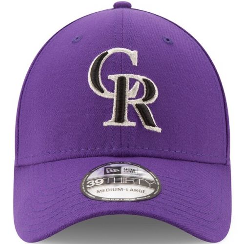  Men's Colorado Rockies New Era Purple Alternate 2 Team Classic 39THIRTY Flex Hat
