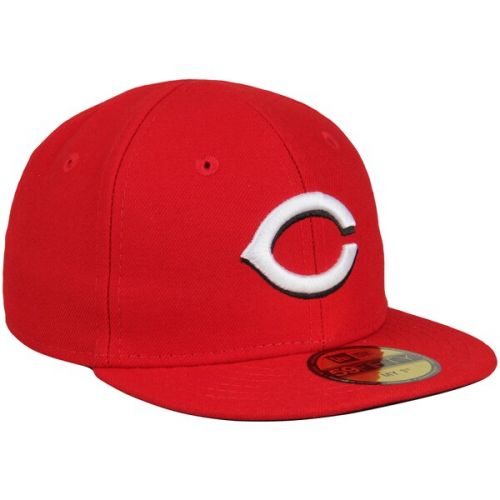  Infant Cincinnati Reds New Era Red Authentic Collection On-Field My First 59FIFTY Fitted Hat