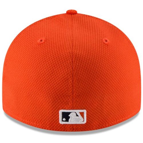  Mens Detroit Tigers New Era Orange Diamond Era 59FIFTY Low Profile Fitted Hat