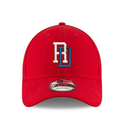  Men's Dominican Republic Baseball New Era Red 2017 World Baseball Classic 9FORTY Adjustable Hat