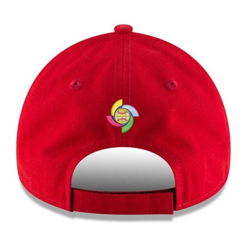  Men's Dominican Republic Baseball New Era Red 2017 World Baseball Classic 9FORTY Adjustable Hat