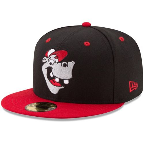  Mens Jackson Generals New Era Black/Red Theme Authentic Collection On-Field 59FIFTY Fitted Hat