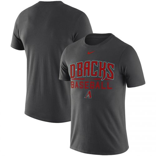 나이키 Arizona Diamondbacks Nike Practice Performance T-Shirt - Anthracite