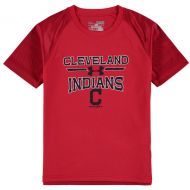 Youth Cleveland Indians Under Armour Red Tech Electro Color Block T-Shirt