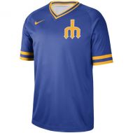 Men's Seattle Mariners Nike Royal Cooperstown Collection Legend V-Neck Jersey