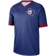 Men's Texas Rangers Nike Royal Cooperstown Collection Legend V-Neck Jersey