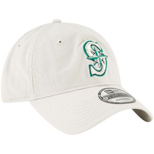  Men's Seattle Mariners New Era Tan Core Classic Twill 9TWENTY Adjustable Hat