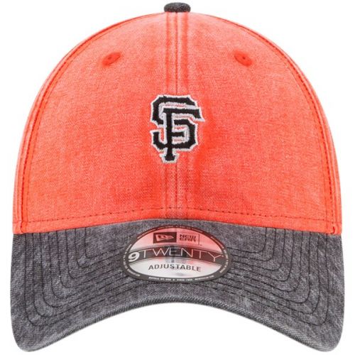  Men's San Francisco Giants New Era Orange Rugged 9TWENTY Adjustable Hat
