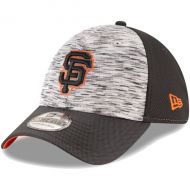Men's San Francisco Giants New Era GraphiteBlack Shadow Faded 39THIRTY Flex Hat