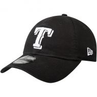 Men's Texas Rangers New Era Black Core Classic Twill 9TWENTY Adjustable Hat