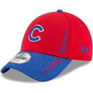 Men's Chicago Cubs New Era RedHeathered Royal Speed Tech 9FORTY Adjustable Hat