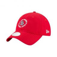 Womens St. Louis Cardinals New Era Red Team Ace 9TWENTY Adjustable Hat