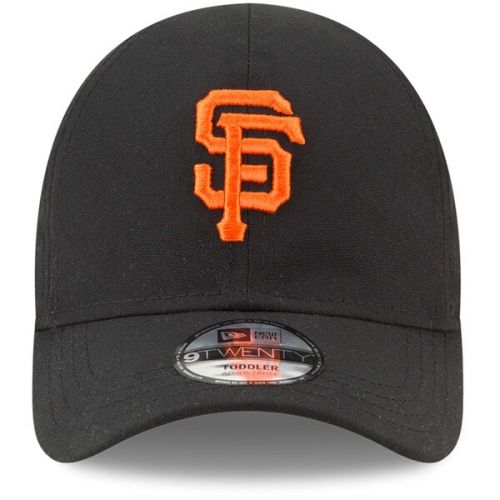  Toddler San Francisco Giants New Era Black My 1st 9TWENTY Adjustable Hat