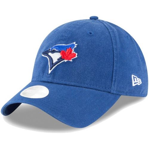  Womens Toronto Blue Jays New Era Royal Logo Core Classic Twill Team Color 9TWENTY Adjustable Hat