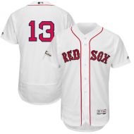 Men's Boston Red Sox Hanley Ramirez Majestic White 2017 Postseason Flex Base Player Jersey