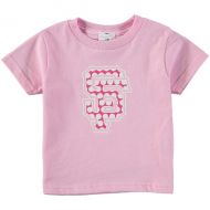 Toddler Girls San Francisco Giants Soft as a Grape Pink Polka Dot Logo T-Shirt