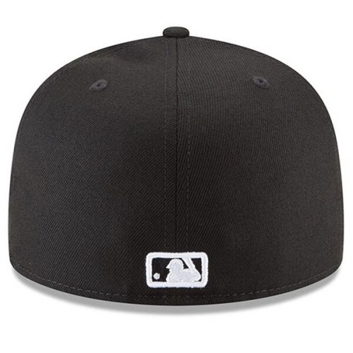  Men's Philadelphia Phillies New Era Black Basic 59FIFTY Fitted Hat