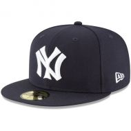 Men's New York Yankees New Era Navy Cooperstown Collection Wool 59FIFTY Fitted Hat