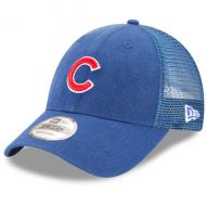 Men's Chicago Cubs New Era Royal Trucker 9FORTY Adjustable Snapback Hat