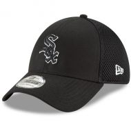 Men's Chicago White Sox New Era Black Neo 39THIRTY Unstructured Flex Hat