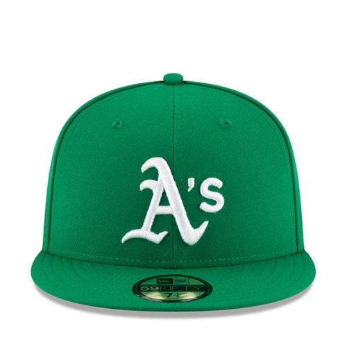  Men's Oakland Athletics New Era Green Alt Authentic Collection On-Field 59FIFTY Fitted Hat