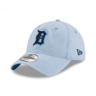 Mens Detroit Tigers New Era Light Blue 2018 Fathers Day 9TWENTY Adjustable Hat