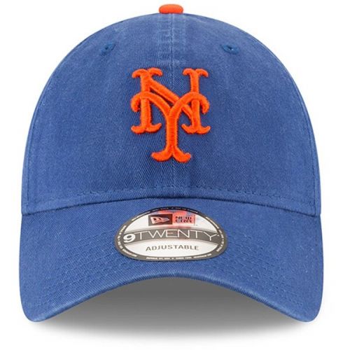  Men's New York Mets New Era Royal Game Replica Core Classic 9TWENTY Adjustable Hat