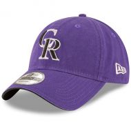 Men's Colorado Rockies New Era Purple Alternate 2 Replica Core Classic 9TWENTY Adjustable Hat