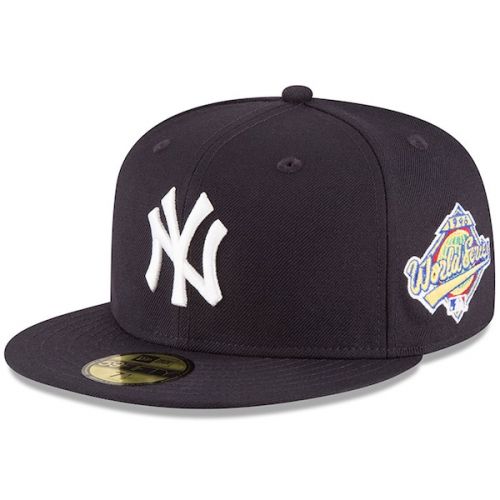  Mens New York Yankees New Era Navy 1996 World Series Wool 59FIFTY Fitted Hat