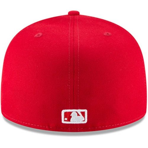  Mens San Francisco Giants New Era Red Fashion Color Basic 59FIFTY Fitted Hat