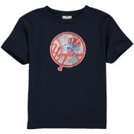 Soft as a Grape New York Yankees Toddler Navy Blue Team Logo T-shirt