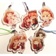 ChiikaboomShop RESTOCKED Mystic Messenger Clear Acrylic Charms