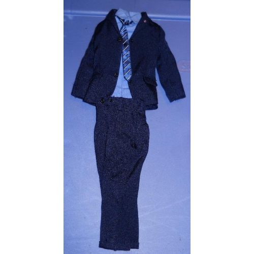  RSCustomToys Blue business suit for 12 inch action figure - Shirt, tie, pants and jacket