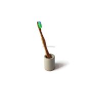 CRETEATION Concrete toothbrush holder, cement toothbrush holder, single toothbrush holder, beton, minimalist decor, toothbrush cup, modern decor