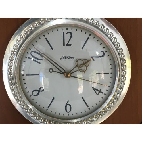 APPsVintage Vintage Electric Sunbeam Model A502 Wall Clock Retro Mid-century Modern - FREE SHIPPING!!