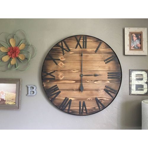  TheWoodlandStoryCo FREE SHIPPING 24 Country Clock